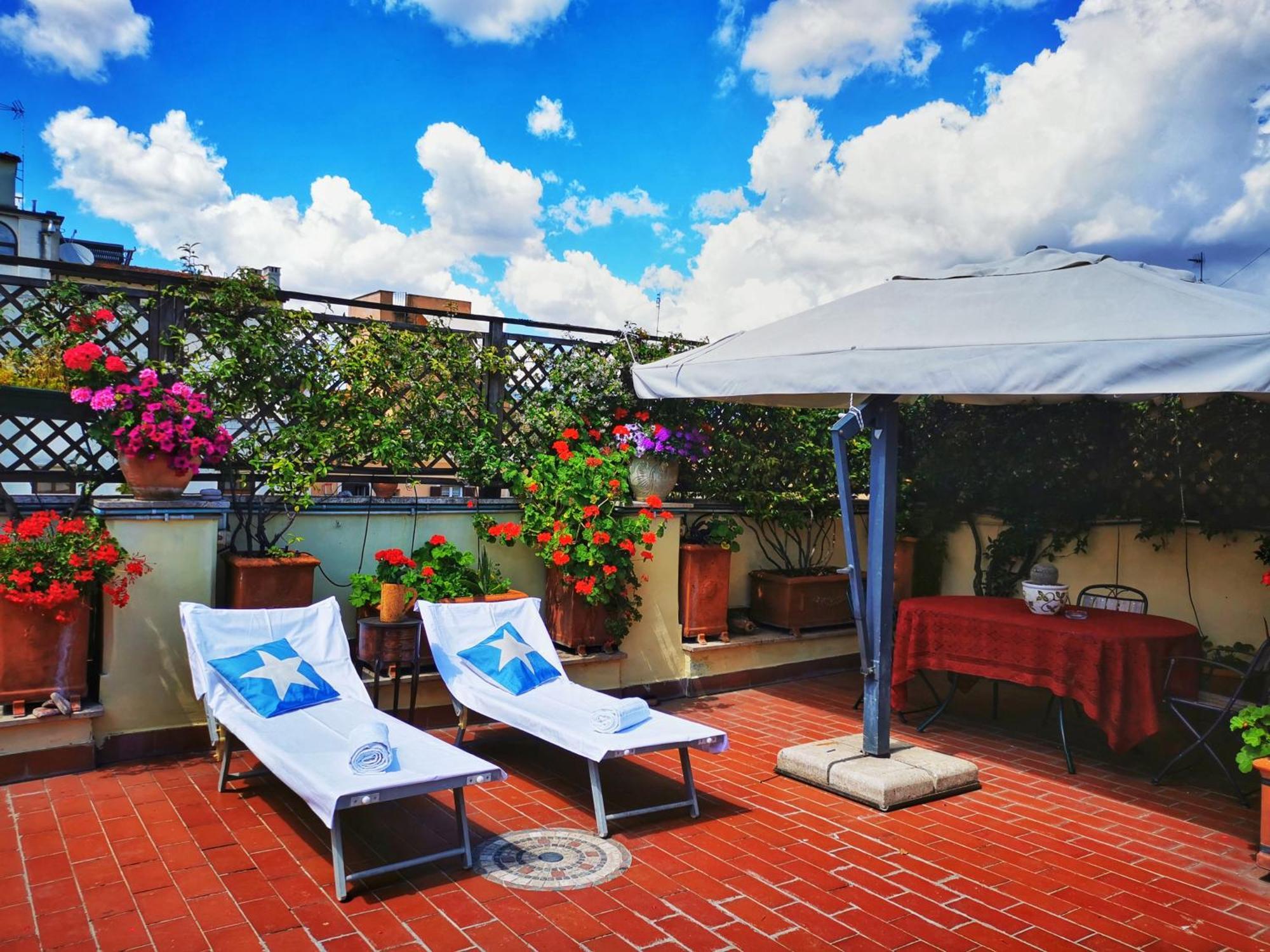Attic Garden Hotel Rome Luaran gambar